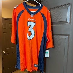 Russell Wilson Denver Broncos Jersey Orange Team Vapor Limited Edition 🏈😎👌🏾
